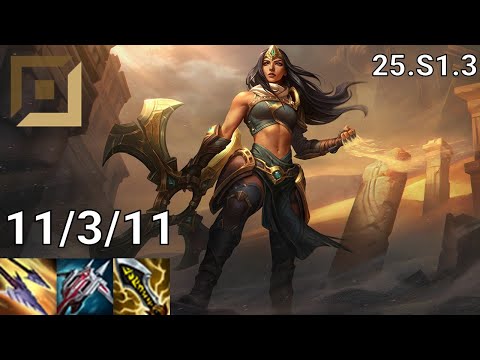Sivir ADC vs Aphelios - EUW Master | Patch 25.S1.3
