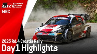 TGR-WRT Croatia Rally 2023 - Day 1 highlights