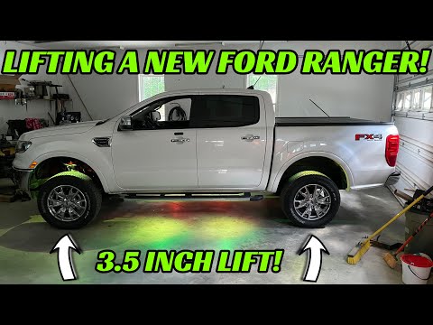 NEW FORD RANGER LIFT KIT INSTALL AND DRIVE TEST!