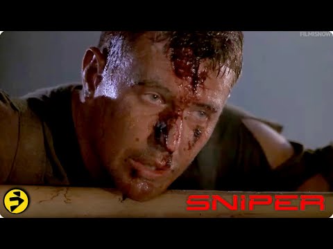 SNIPER (1993) | One Shot Two Kills Scene | Tom Berenger | Billy Zane | Action Movie