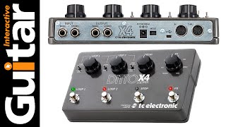 Video thumbnail for TC Electronic Ditto x4 Looper | Review | Guitar Interactive Magazine by Guitar Interactive Magazine