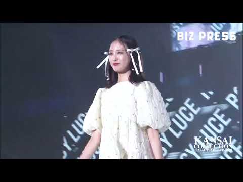 大友花恋、ガーリーな衣装で関コレをランウェイ『KANSAI COLLECTION 2023 AUTUMN&WINTER』