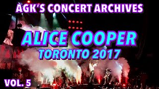 Alice Cooper 2017 - Part 2 (AGK’s Concert Archive Clips) #alicecooper