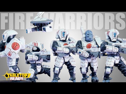 How to Paint Vior'la Sept Tau Fire Warriors