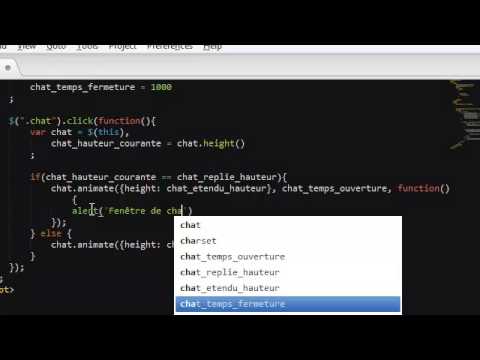 APPRENDRE JQUERY PAR LA PRATIQUE 10 La méthode animate