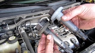 Ford Flex 3.5L Engine Ignition Coil and Spark Plug Replacement and Tune Up