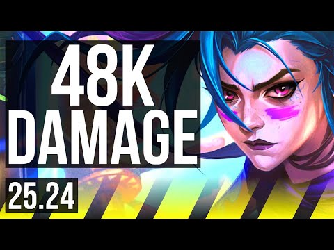 JINX & Milio vs ASHE & Syndra (ADC) | 48K damage | NA Master | 25.24