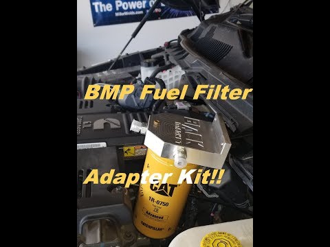 Black Market Perfromance BMP CAT Fuel Filter Adapter for Cummins