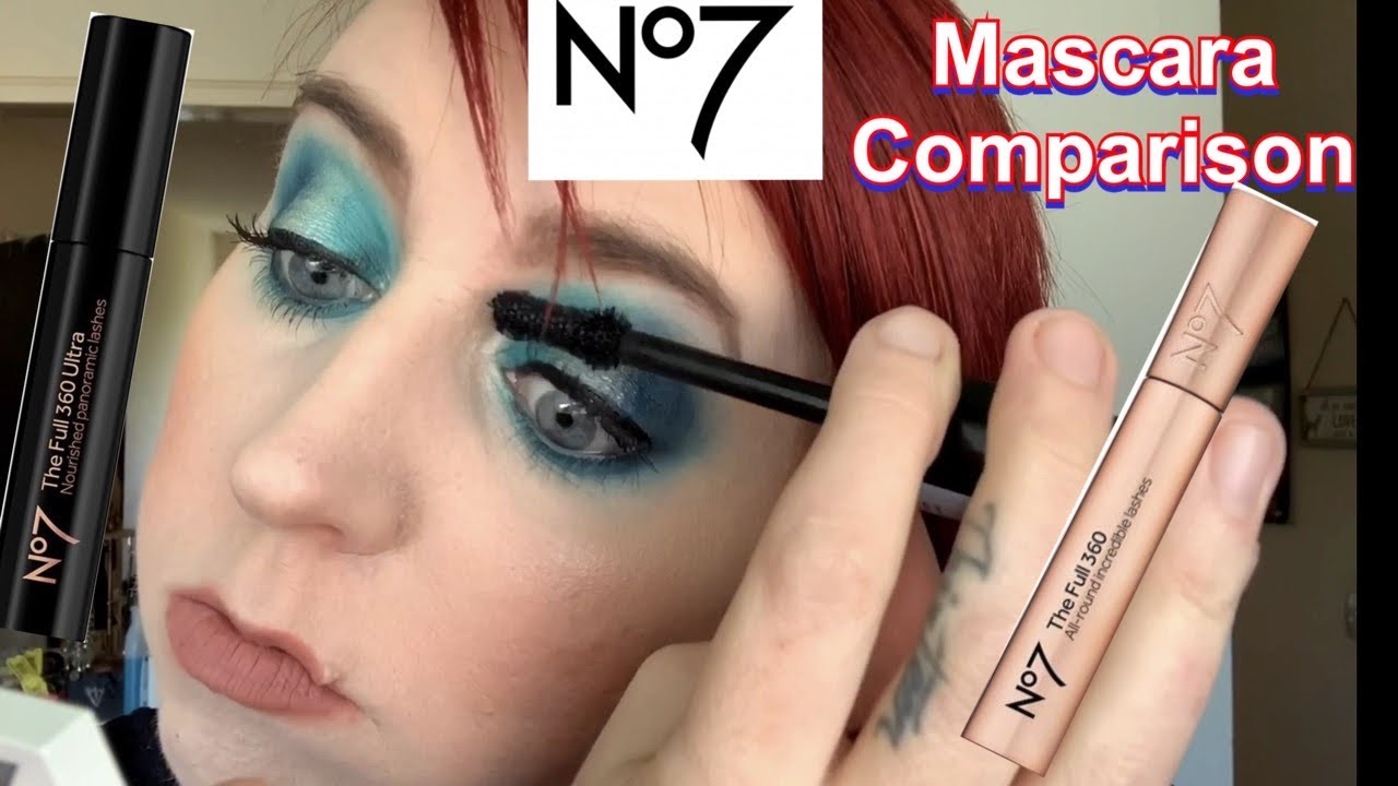 No7 FULL 360 vs FULL 360 ULTRA MASCARA & Wear Test | Boots, UK, Comparison, Battle