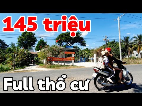 Bán 6 lô đất 100% thổ cư giá rẻ 145 triệu sổ hồng riêng cách đường nhựa 100m ở xã Hòa Hội Tây Ninh