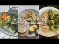 What I Eat In A Day As A THIN Person Wieiad Skinny Models Tiktoks Compilation