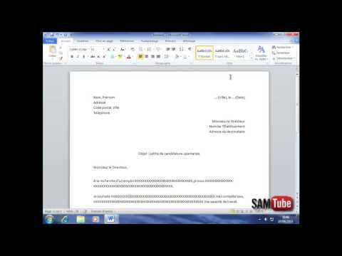 comment modifier document word