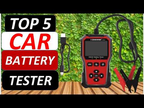 Top 5 Best Car Battery Testers in 2026 From AliExpress
