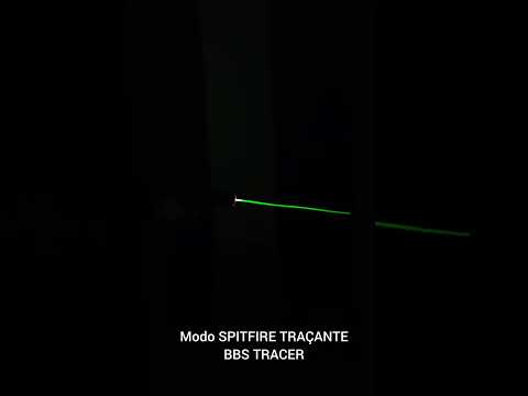 JÁ VIU? TRACER COM MODO SPITFIRE QUE SIMULA COM LEDS O FOGO NA BOCA DO CANO