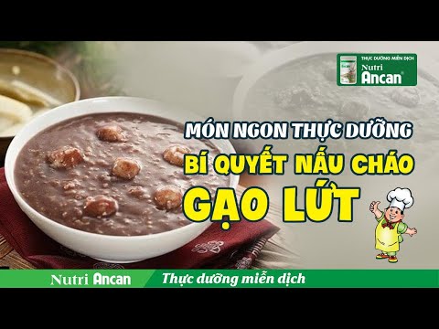 Cháo gạo lứt