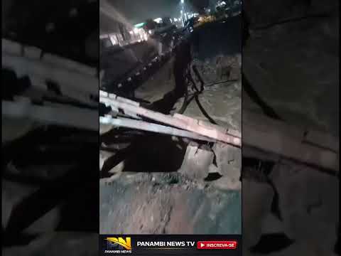 🚨 PONTE INTERDITADA EM SOBRADINHO! 🌧️