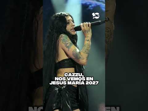 🔥 Cazzu vuelve a Jesús María