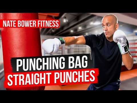 25 Minute Straight Punches Punching bag workout