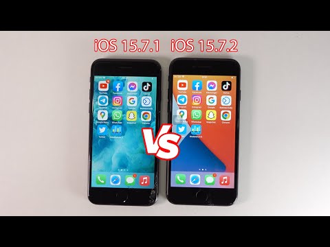 iPhone 7 - iOS 15.7.2 vs iOS 15.7.1 Speed TEST