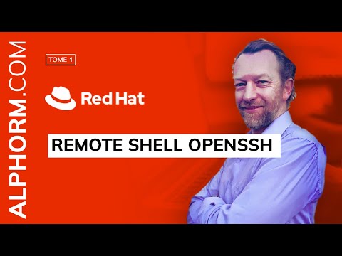 Remote Shell OpenSSH sous Red Hat Enterprise Linux Vidéo Tuto