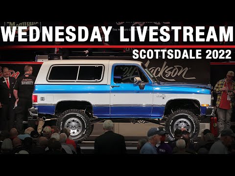 2022 SCOTTSDALE AUCTION - Wednesday, January 26, 2022 - BARRETT-JACKSON LIVESTREAM