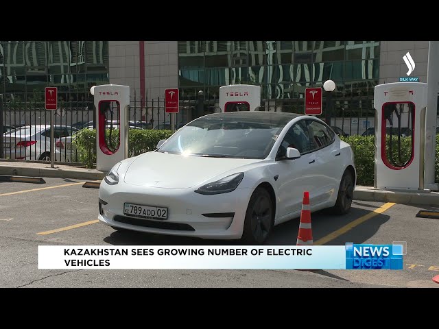 Қазақстанда электрокөліктер кеңінен тарай бастады