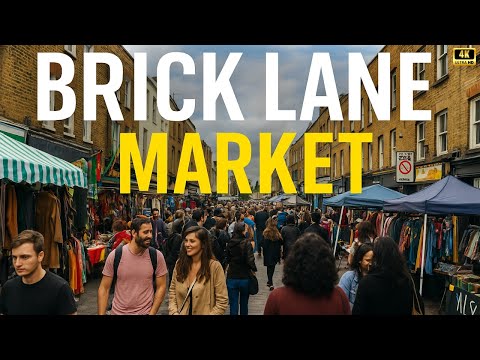 What’s inside London’s Brick Lane Market | London Walk | Street Food