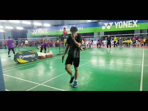 Badminton SemiFinal 12th Rawang Open Men's Single Open - Naim Fairuzly Vs Darrel Chew