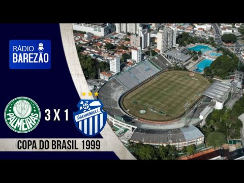 Melhores Momentos - Palmeiras 3 x 1 São Raimundo, Copa do Brasil 1999 - Jogo Histórico
