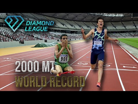 A new challenge for Jakob Ingebrigtsen || 2000 meters WORLD RECORD