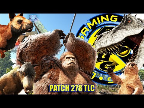 ARK SURVIVAL EVOLVED TLC PATCH 278 EPIC NEW LOOK with NEW GAMEPLAY [RePuG TLC SHOWCASE 1]
