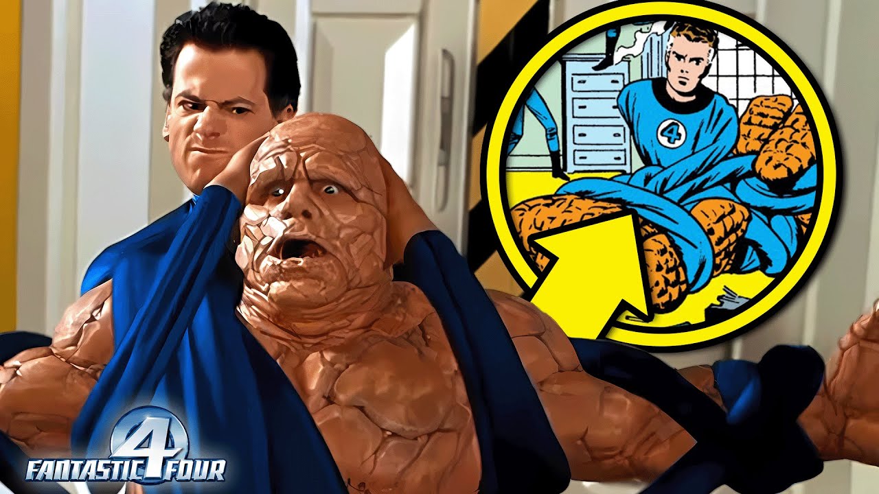 DETALHES e ERROS que você PERDEU em QUARTETO FANTÁSTICO (2005)