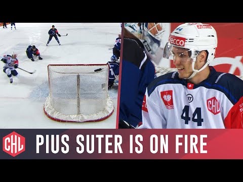 Zurich's Pius Suter scores four times