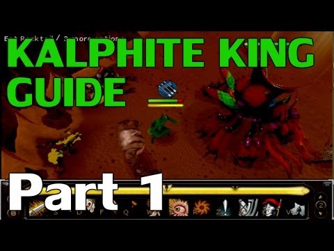 Runescape Sparc Mac's Kalphite King Guide/Tutorial - The Basics [Part 1]