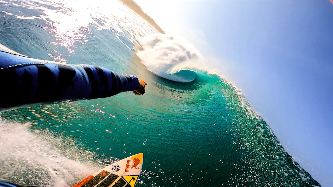 WE SCORED THIS PERFECT WAVE!