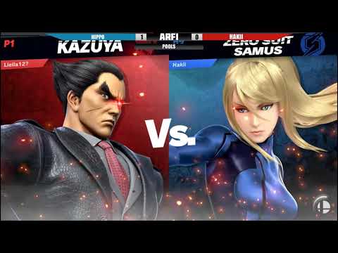 Ultimate ARFI: Hippo (Kazuya) vs Hakii (Diddy/ZSS) - Pools WR3