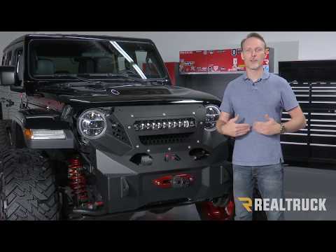 How to Install Fab Fours Front Full Width Grumper on a 2018 Jeep JL