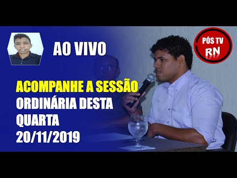 ASSISTA A SESSÃO ORDINÁRIA DESTA QUARTA-FEIRA 20 DE NOVEMBRO NA CÂMARA DE GEORGINO AVELINO