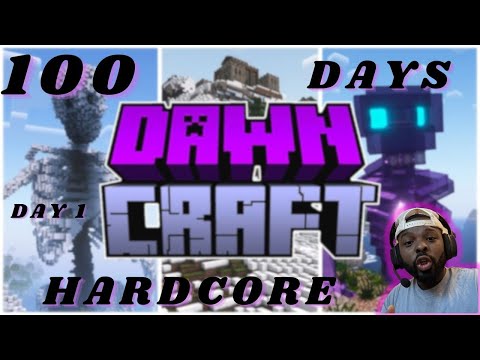 INSANE Hardcore Minecraft in 100 Days!