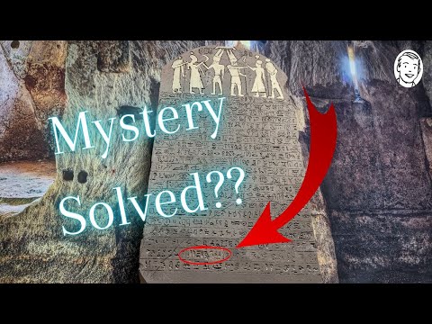 Merneptah Stele - Oldest reference to ISRAEL found in Egypt!