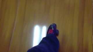 My skates, on my feet... skating!