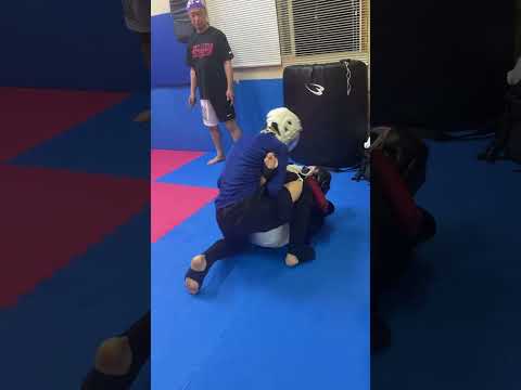 兄妹mmaスパーリング2 #空手 #格闘技