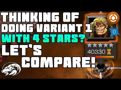 Variant One Ultron's Assault Using 4 Stars Should You? | Marvel Contest of Champions