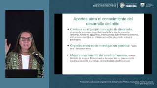 2.1 Claves para la observación del desarrollo neuropsíquico | Dra. Canessa