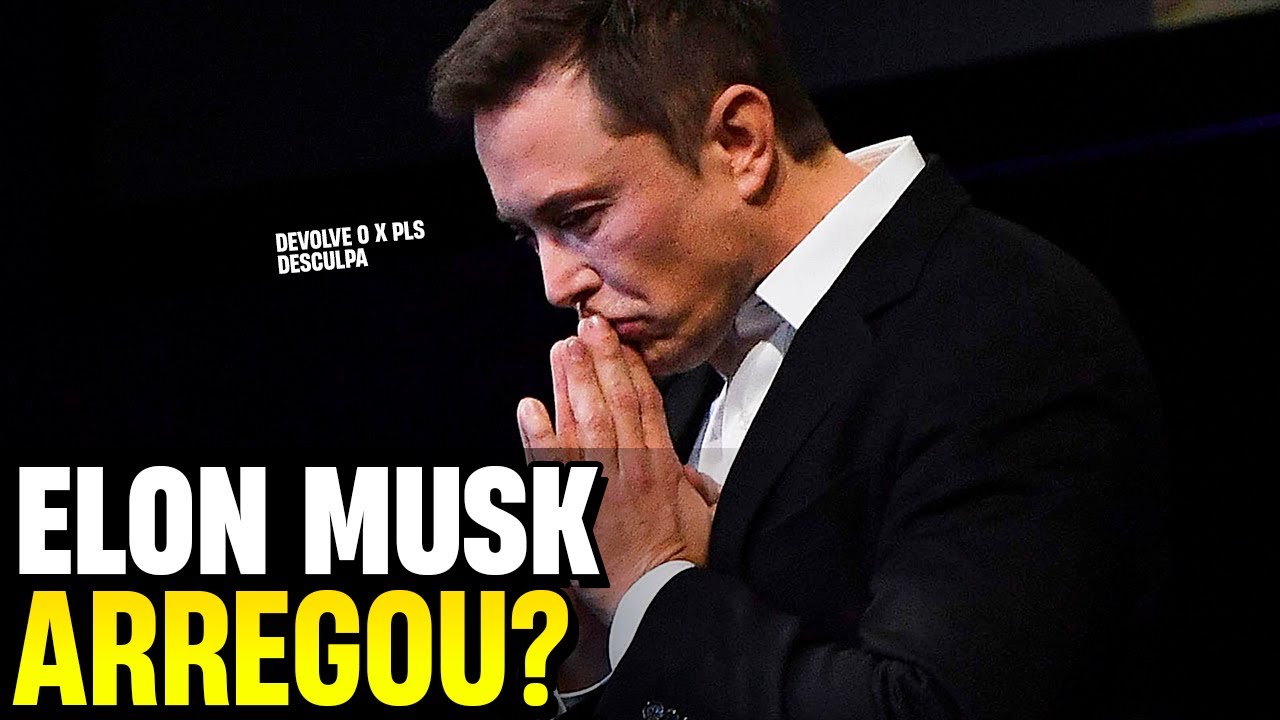 ELON MUSK RECUA E ESTÁ JÁ TENTANDO ENCONTRAR UM NOVO REPRESENTANTE PRO X NO BRASIL, PORÉM...