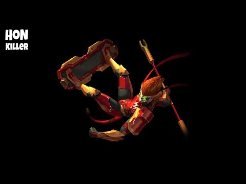 HoN Monkey King Gameplay - Immortal - MechaKing - RazZlak - 2033 MMR