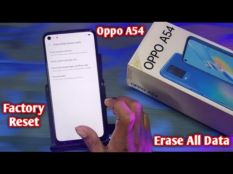 How To Reset Oppo A54 | Oppo A54 Factory Reset Kaise Kare | How To Erase All Data In Oppo Mobile