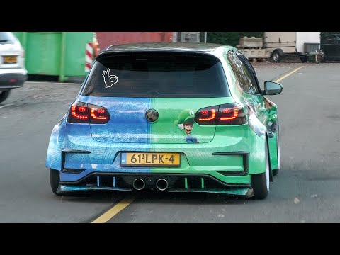 BEST OF VAG Sounds 2024 ! AntiLag Golf 6 GTI, 650HP Golf 3 VR6, 1200HP R8, Widebody Golf, TTE700 RS3