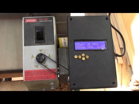 L'gosseux d'bois Ep 168 - Contrôleur de vitesse pour sableuse à tambour