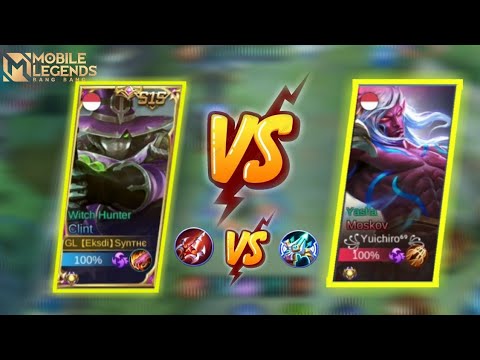 CARA LAWAN MOSKOV PAKAI CLINT DI GOLDLANE 2022!!  BUILD TERSAKIT CLINT 2022 - MOBILE LEGENDS